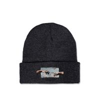 Fashion Painting Printing Knitted Trend Warm Simple Wool Hat Wholesale sku image 6