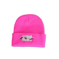 Fashion Painting Printing Knitted Trend Warm Simple Wool Hat Wholesale sku image 7