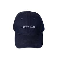 Fashion Wide-brimmed Baseball Cap Simple Embroidered Letters Peaked Cap sku image 6