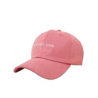 Fashion Wide-brimmed Baseball Cap Simple Embroidered Letters Peaked Cap sku image 13