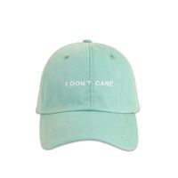 Fashion Wide-brimmed Baseball Cap Simple Embroidered Letters Peaked Cap sku image 15