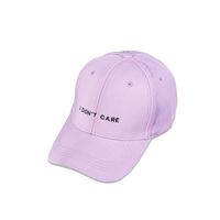 Fashion Wide-brimmed Baseball Cap Simple Embroidered Letters Peaked Cap sku image 16