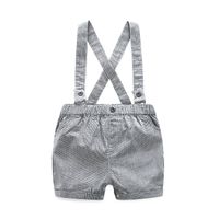 Summer Printing Boys Short-sleeved Hip Romper Overalls Suit main image 4
