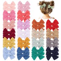 Fashion Children's Hair Accessories Bow Hairpin Candy Color Headdress main image 2