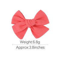 Fashion Children's Hair Accessories Bow Hairpin Candy Color Headdress main image 3