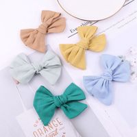 Fashion Children's Hair Accessories Bow Hairpin Candy Color Headdress main image 6