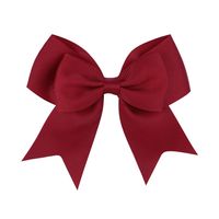 Fashion Children's Hair Accessories Simple Bow Candy Color Hair Clip main image 6