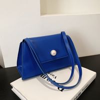 Fashion New Solid Color Handbag Messenger Bag Fashion Retro Shoulder Bag main image 3