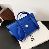 Fashion New Solid Color Handbag Messenger Bag Fashion Retro Shoulder Bag main image 4