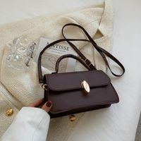 أزياء الموضة الجديدة بلون الكتف حقيبة رسول حقيبة صغيرة مربعة sku image 2