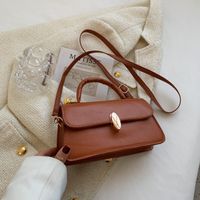 أزياء الموضة الجديدة بلون الكتف حقيبة رسول حقيبة صغيرة مربعة sku image 3