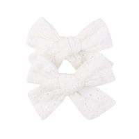 Fashion Geometric Cloth Butterfly Hairpin Fabric Clip Cute Hairpin sku image 6