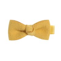 European And American Children's Hair Accessories Solid Color Bow Hairpin sku image 3