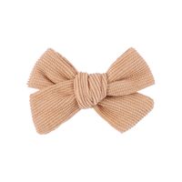 Fashion Children's Hairpin Retro Bow Hairpin Simple Hair Accessories Wholesale sku image 3