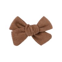 Fashion Children's Hairpin Retro Bow Hairpin Simple Hair Accessories Wholesale sku image 4