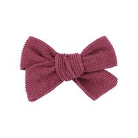 Fashion Children's Hairpin Retro Bow Hairpin Simple Hair Accessories Wholesale sku image 18