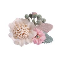 Mode Kinder Simulation Blume Haarnadel Blume Perle Blume Kopfschmuck sku image 10