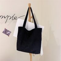 Fashion Personality Shoulder Bag New Canvas Casual Handbag Simple Fashion Bag sku image 2