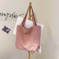 Fashion Personality Shoulder Bag New Canvas Casual Handbag Simple Fashion Bag sku image 3
