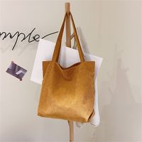 Fashion Personality Shoulder Bag New Canvas Casual Handbag Simple Fashion Bag sku image 4