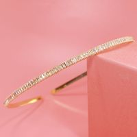 New Headband Alloy Diamond Fashion Wedding Hair Accessories Hair Chain main image 1