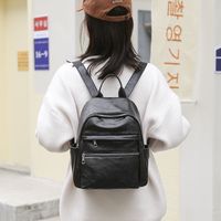 Korean Backpack Women's New Simple Large-capacity Backpack main image 3