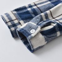 Neue Baby-revers-plaid-warme Jacke Koreanische Version Langärmlige Gebürstete Kurze Jacke main image 5