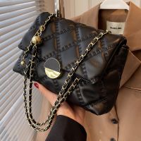 New Trendy Women's Bag Fashion Messenger Bag Rhombus Chain One-shoulder Small Square Bag main image 5
