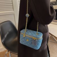 Fashion New Fashion Casual Makeup Box Bag Chain Shoulder Messenger Bag main image 5