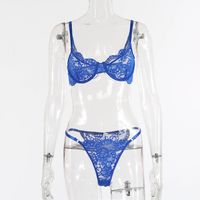 European And American Sexy Belt Steel Ring Lace Sexy Lingerie Suit sku image 3