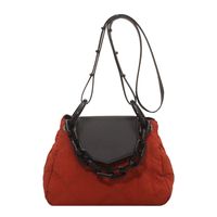 Bolso De Mensajero Informal A La Moda Para Mujer, Bolso De Nailon Portátil De Color Sólido sku image 3