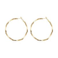 Simple Twisted Exaggerated Minimalist Earring Trend main image 3