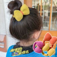 Cute Hair Ring Autumn And Winter Flower Headdress Hair Rope Leather Head Rope Headdress Hair Accessories main image 5