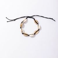 Beach Color Matching Shell Single Layer Irregular Simple Anklet main image 6