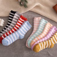 Sleep Socks Coral Fleece Shed Hair Towel Floor Confinement Socks main image 2