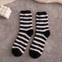 Sleep Socks Coral Fleece Shed Hair Towel Floor Confinement Socks sku image 2