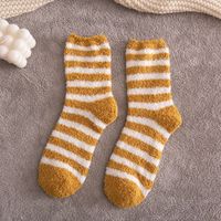 Sleep Socks Coral Fleece Shed Hair Towel Floor Confinement Socks sku image 6