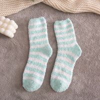 Sleep Socks Coral Fleece Shed Hair Towel Floor Confinement Socks sku image 8
