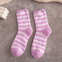 Sleep Socks Coral Fleece Shed Hair Towel Floor Confinement Socks sku image 9