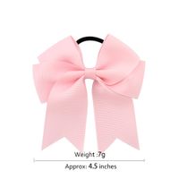 Fashion Jewelry Ribbed Ribbon Fishtail Bow Hair Tie Children's Headdress Wholesale main image 3