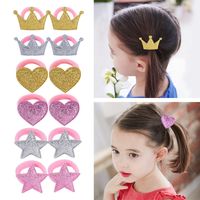 Accesorios Para La Cabeza De Los Niños De La Cuerda Del Pelo De Las Muchachas De La Corona Helada Brillante De La Moda main image 2