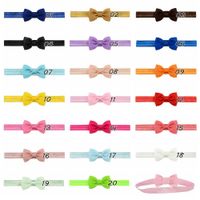 European And American Children's Bow Headband Small Bow Elastic Headband main image 4