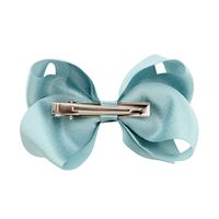 Fashion Polyester Children's Bowknot Hairpin Headdress Solid Color Flower Multicolor Headband main image 4