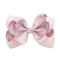 Fashion Polyester Children's Bowknot Hairpin Headdress Solid Color Flower Multicolor Headband main image 2