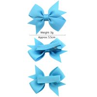 Fashion Butterfly Bow Knot Cloth Hair Clip main image 4