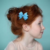 Fashion Butterfly Bow Knot Cloth Hair Clip main image 5