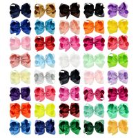 Europe And America Children's Bow Hairpin Headdress Candy Color Flower Headband main image 1
