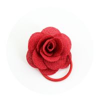 Children's Headwear Multi-layer Three-dimensional Charming Big Rose Hair Tie main image 6
