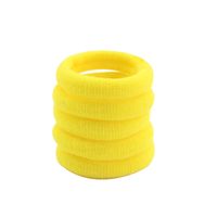 Fashion Seamless Fluorescent Color Rubber Band Korean High Elasticity Hair Rope main image 3