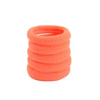 Fashion Seamless Fluorescent Color Rubber Band Korean High Elasticity Hair Rope main image 2